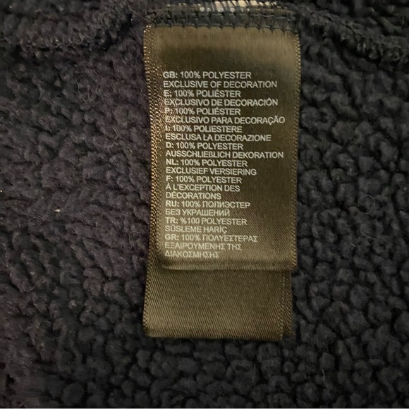 Mens Glacier Unisex North Face 1/4 Zip Long Sleeve Jacket Sz Small - Picture 7 of 7